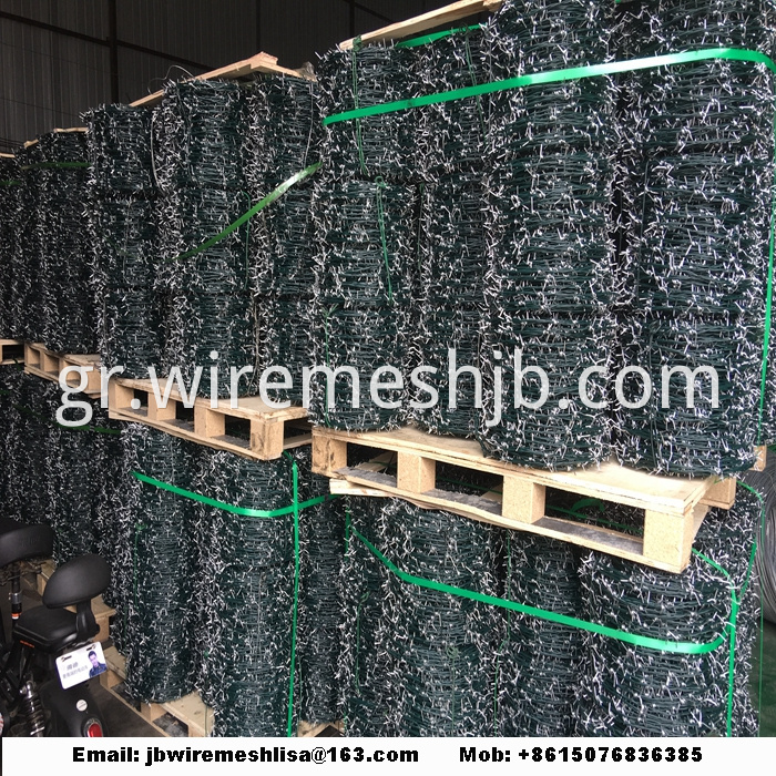 Galvanized and PVC Coated Barbed Wire